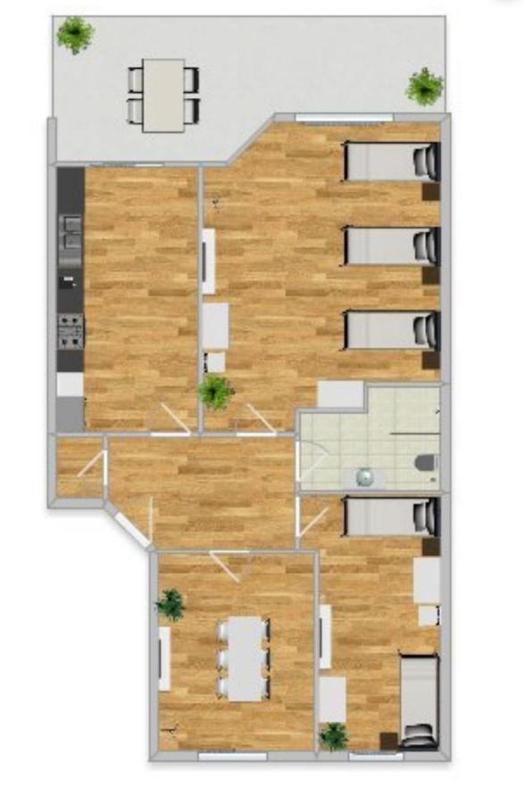 Cozy Balcony Apartment In Essen-Kupferdreh Dış mekan fotoğraf